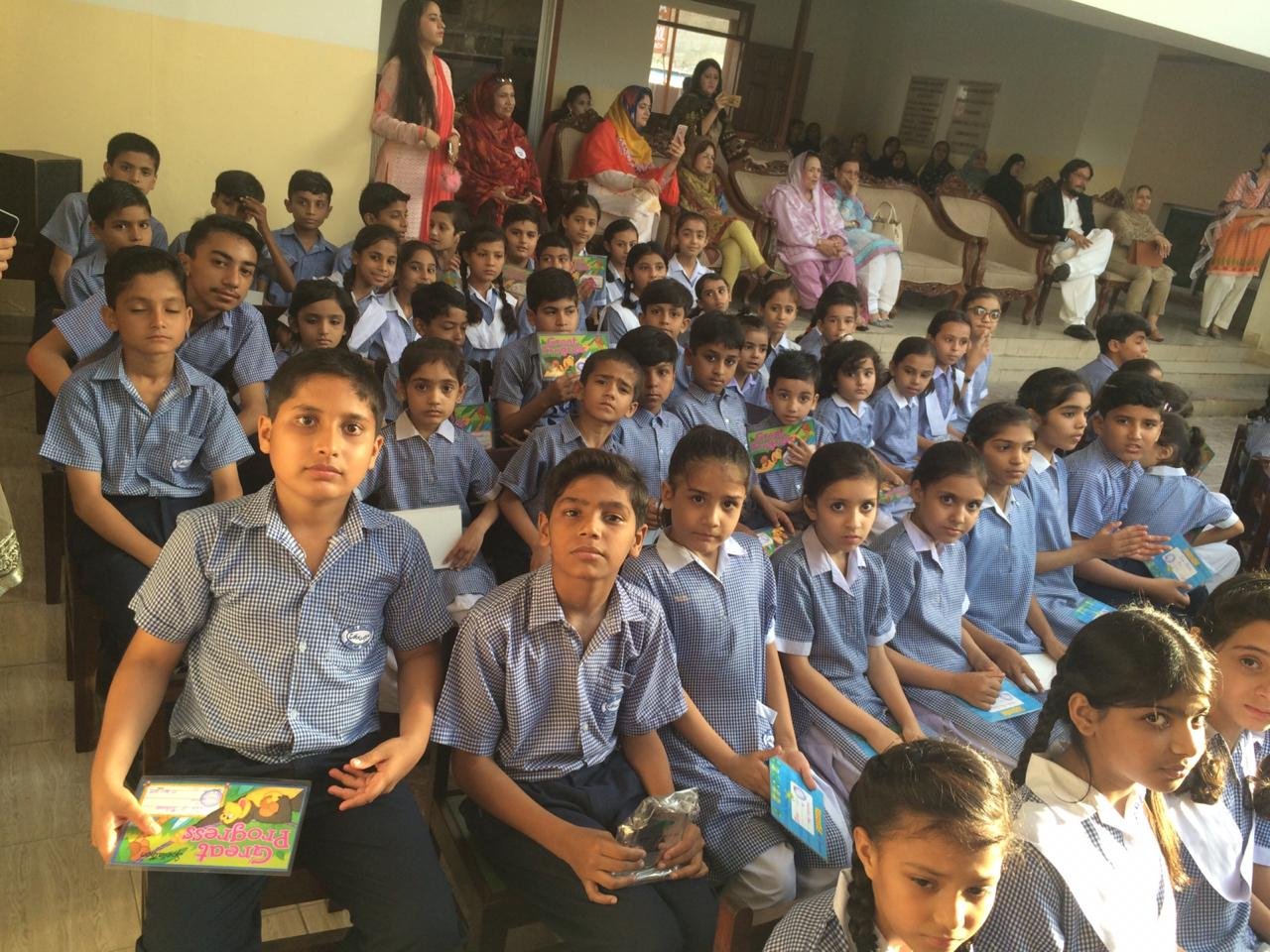 Another picture of the students